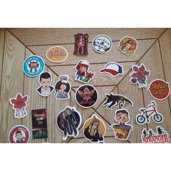 Stranger Things Stickers 50 pcs Steve eggos six new - Picture 3 of 4
